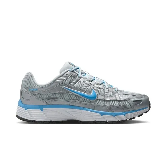 Nike P-6000 CD6404-025 Mens US 14 Metallic Platinum University Blue Shoes DDK708 - Picture 9 of 15